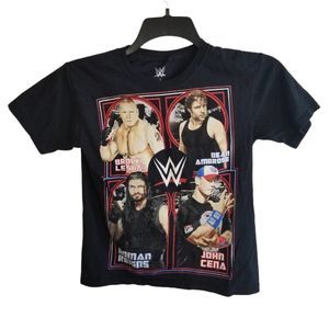 WWE john cena 2017 black 10-12 t-shirt top